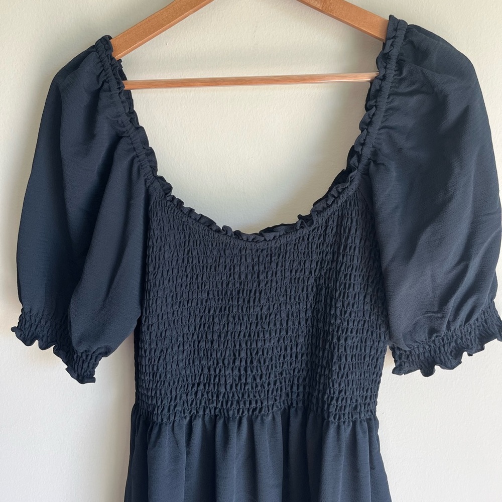 Hill House Women’s The Louisa Nap Dress in Black Size Medium Cottagecore - Picture 10 of 15